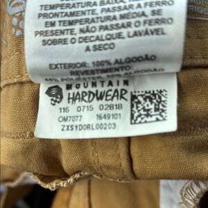 Mountain Hardwear Tan Outerwear